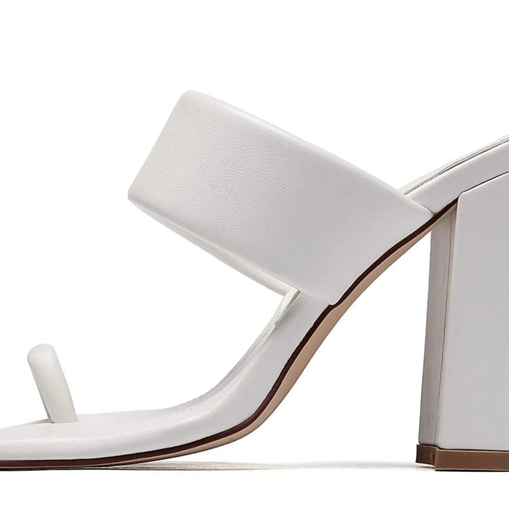 Toe Ring Block Heels Sandals - image 2